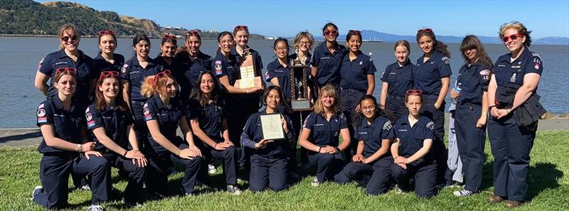 Sea Scout Ship Viking (Ship 100) of San Francisco, Golden Gate Area Council, was named 2023-2024 BoatUS National Flagship Award winner - photo © Scott Croft