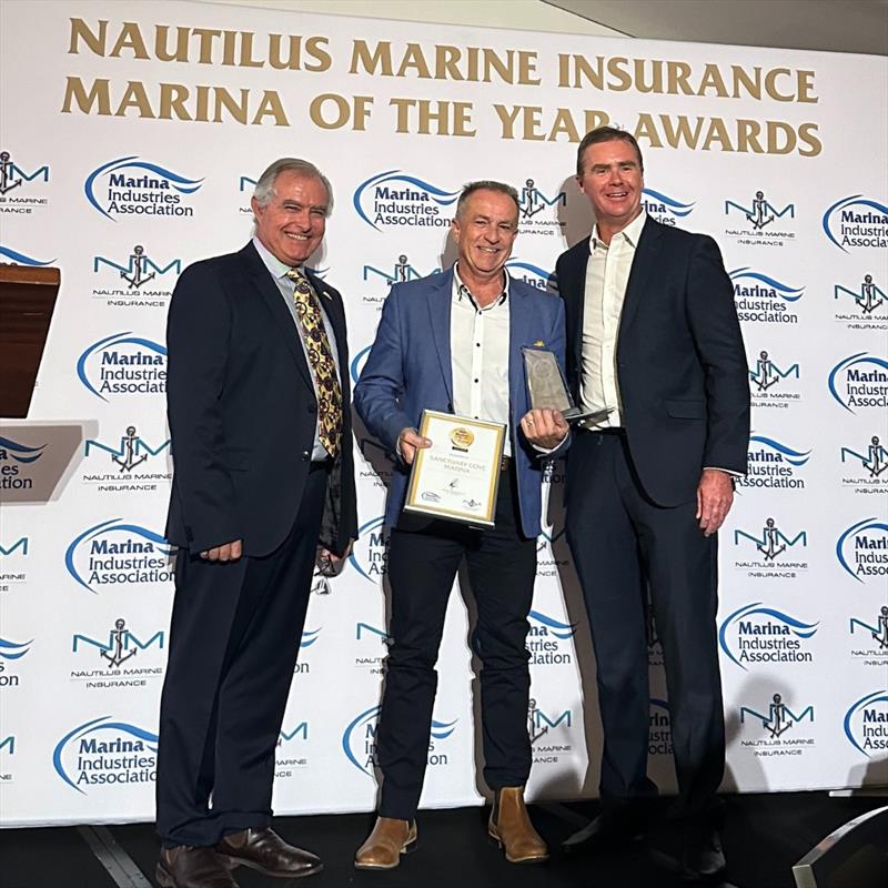 Steve Sammes - 2023 Nautilus Marine Insurance Marina of the Year Awards photo copyright Marina Industries Association taken at Cruising Yacht Club of Australia