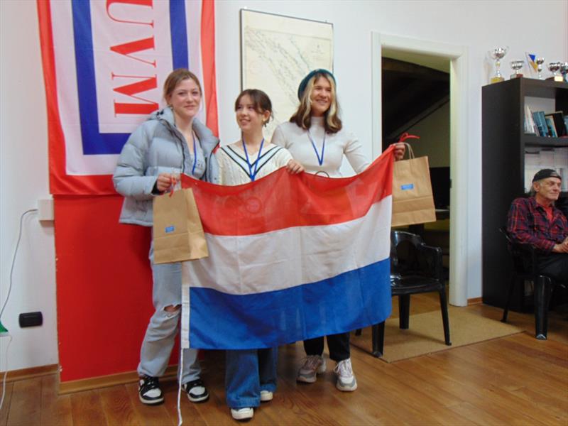 Prizegiving - Lago Maggiore International RS Aero Regatta in Maccagno, Italy photo copyright Unione Velica Maccagno taken at Unione Velica Maccagno