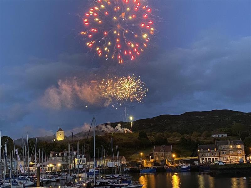 Scottish Series 2023 Firework Display photo copyright Clyde Cruising Club taken at Clyde Cruising Club