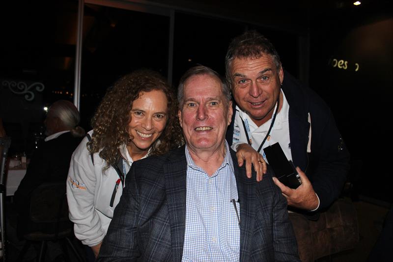 Taryn Agius, Steve Fisher, Perry Jones - RMS AIMEX VIP Dinner photo copyright Rivergate Marina and Shipyard taken at 