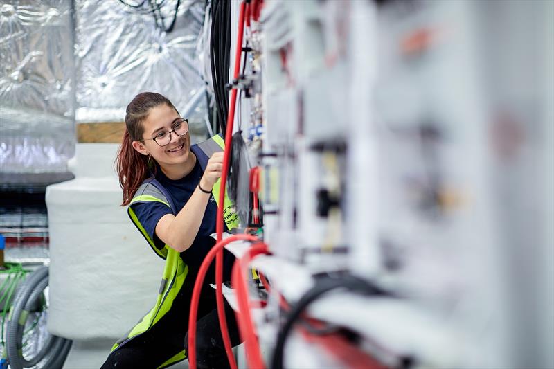 Sunseeker apprentices win British Marine Electrical and Electronics Association competition at Seawork Boat Show - photo © Sunseeker International