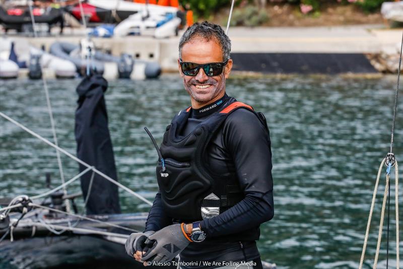 Franck Cammas - photo © Alessio Tamborini / We Are Foiling