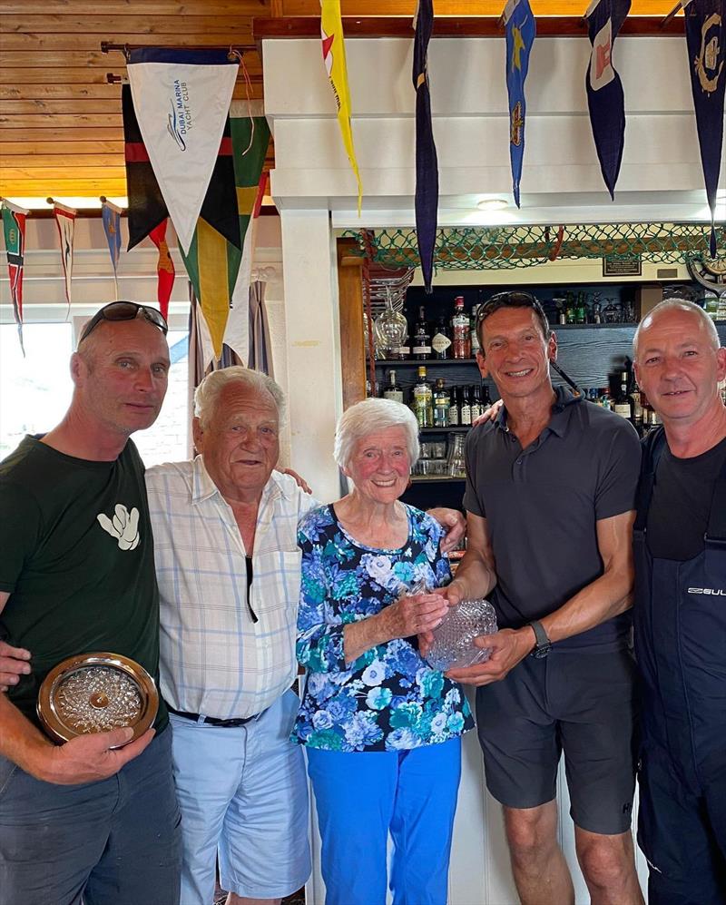 Blythe Spirit wins the non-IRC class in the New Quay Yacht Club Keelboat Regatta 2023 photo copyright Mark Willis taken at New Quay Yacht Club