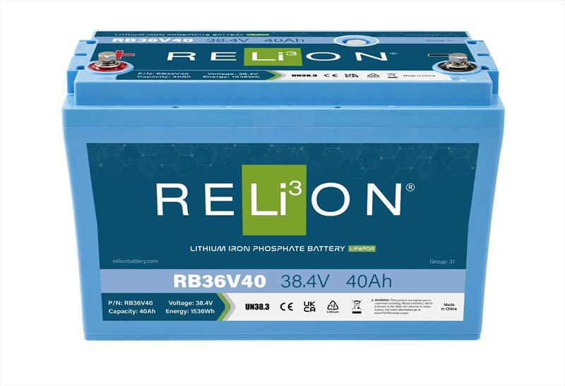 New RB36V40 lithium battery - photo © RELiON
