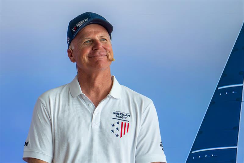 Terry Hutchinson, President of Sailing Operations and Skipper, NYYC American Magic photo copyright Bluewater taken at 