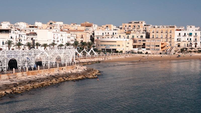 Marina Militare Nastro Rosa Tour arrives in Vieste - Day 1 - photo © MMNRT