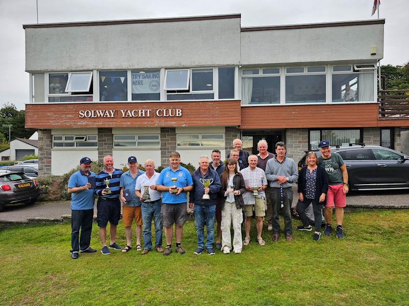 Kippford Week 2023 - RNLI Regatta Race prize-winners photo copyright Finlay Train taken at Solway Yacht Club