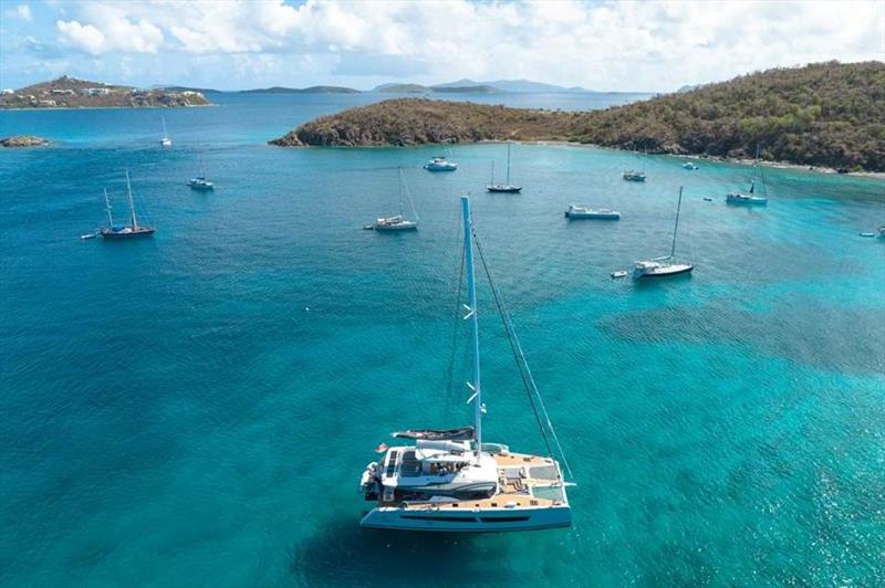 Tru North on charter in the U.S. Virgin Islands photo copyright Beyond Yacht Charters taken at 