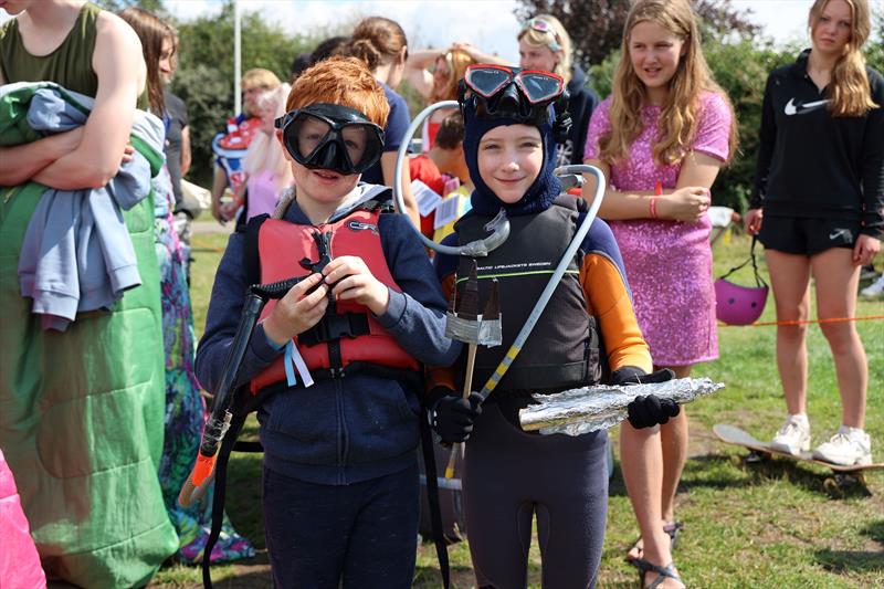 Blackwater SC Cadet Week: Elliot Gardner and Florence Pickering in fancy dress - photo © Anna Lau