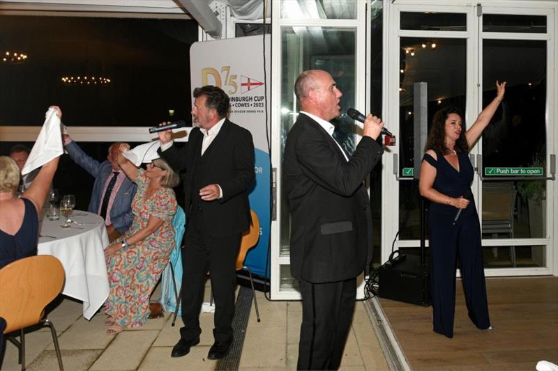 Three professional opera singers entertained the fleet - photo © Rick and James Tomlinson