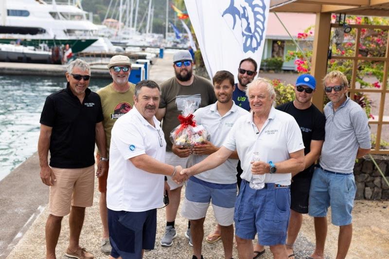 Winner of IRC One in the 2023 RORC Transatlantic Race - Andrew & Sam Hall's Lombard 46 Pata Negra - photo © Arthur Daniel / RORC