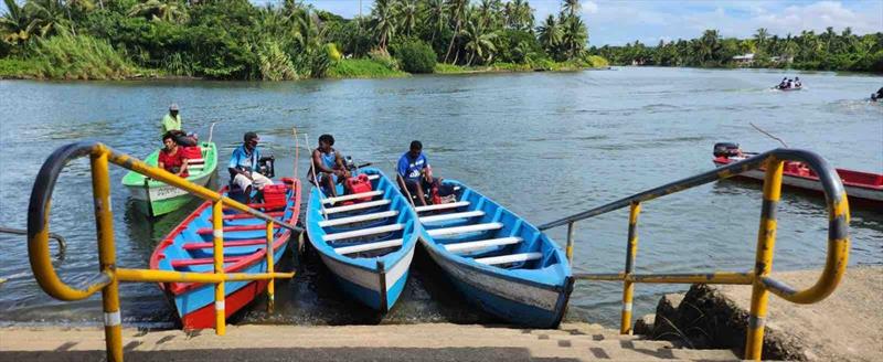 Rewa water taxis photo copyright harryproa.com taken at 