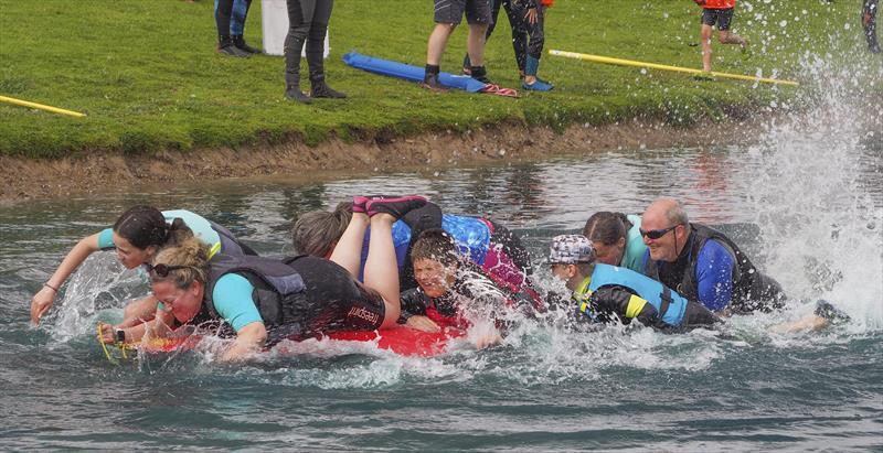 Tug on water during the NCSC August Bank Holiday Games 2023 photo copyright David Eberlin taken at Notts County Sailing Club