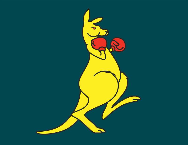The one. The only. THE Boxing Kangaroo photo copyright Australian Olympic Committee taken at 