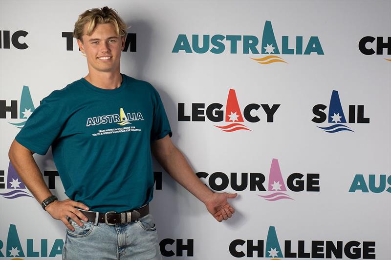 Jack Hilderbrand - Team Australia Challenge 2024 Youth & Women's America's Cup Regattas photo copyright Team Australia Challenge taken at 