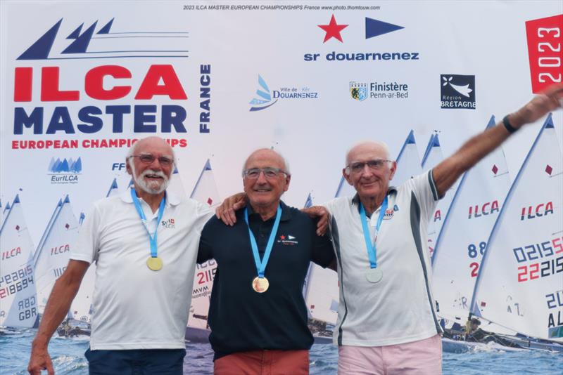 2023 ILCA Master Europeans at Douarnenez, France photo copyright Thom Touw / www.thomtouw.com taken at Société des régates de Douarnenez