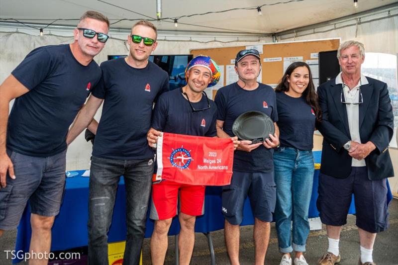 Melges 24 North American Runner-Up 2023 and Corinthian Champion - Surprise CAN629 - Dan Berezin (Skipper), Rachel Harris, Denys Kalchenko, Alex Kapustin, Misha Mayevskyy - photo © Christian Bonin / TSGphoto.com