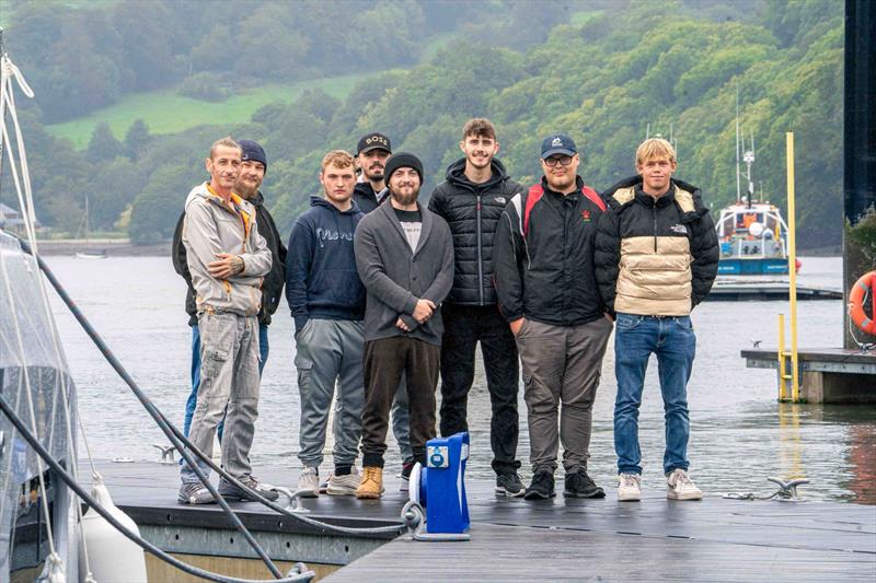 From left to right: Fisher apprentices Joe Cook, George Day, Koby Foot, Maurice Harris, Benny Channon, Adam Kennedy, Rhys Piper and Alfie Steer photo copyright EMPRA taken at 