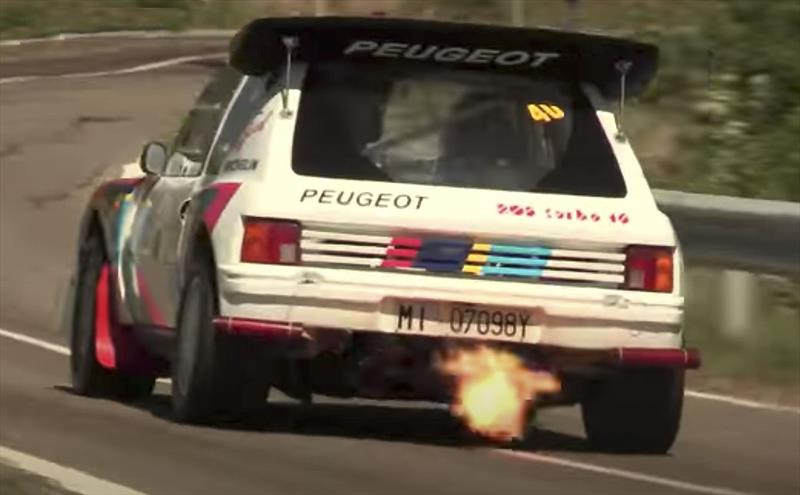 Fire breathing Group B legend - Peugeot 205 T16 photo copyright Peugeot taken at 