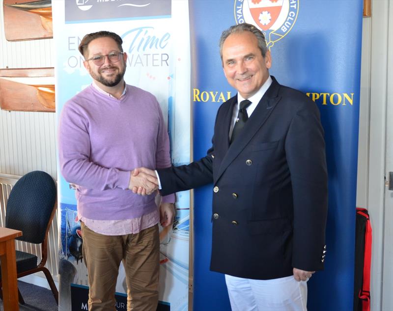Robin Funnell with Tim Mayer photo copyright MDL Marinas taken at 