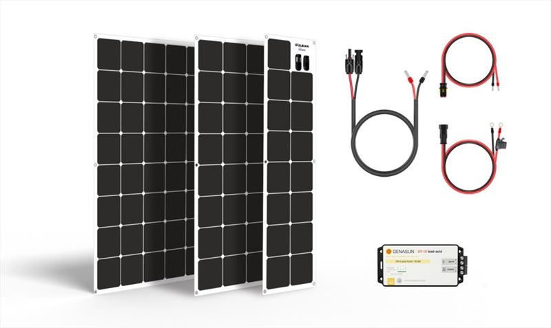 The SunBender Solar kit photo copyright Solbian taken at 
