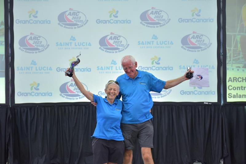 Salamander (GBR) - ARC  2023 SL Awards photo copyright World Cruising Club taken at 