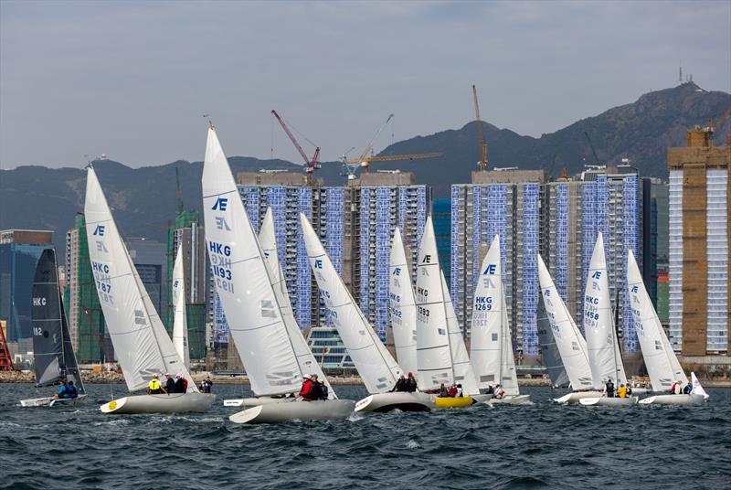 HKRNVR Memorial Vase Pursuit Race 2024 photo copyright RHKYC / Guy Nowell taken at Royal Hong Kong Yacht Club