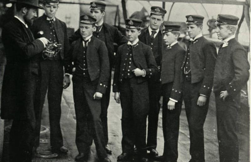 Young Midshipmen in training - photo © Steve Dahill