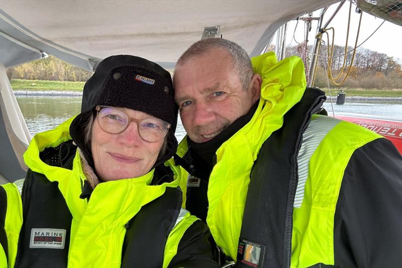 Martin Grube and Astrid Clausen-Grube photo copyright Ocean Cruising Club taken at Ocean Cruising Club