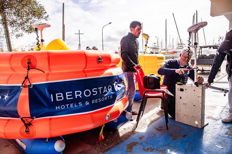 Automated buoys photo copyright Sailing Energy / Trofeo Princesa Sofía Mallorca taken at Real Club Náutico de Palma