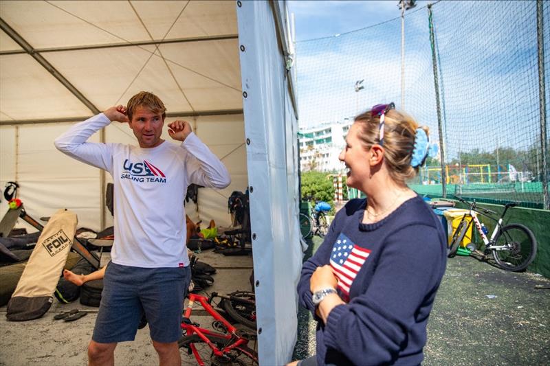 Scenes from the Formula Kite venue in Palma de Mallorca photo copyright US Sailing Team taken at Real Club Náutico de Palma