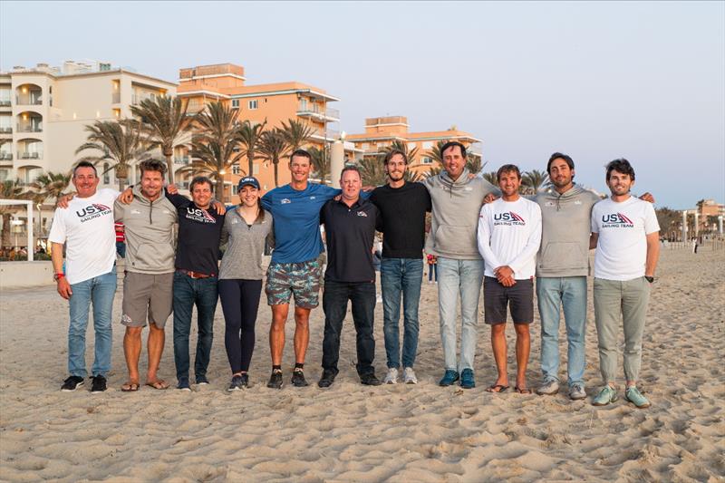 Coach and staff dinner on April 3, day 3 of the 53rd Trofeo Princesa Sofía photo copyright US Sailing Team taken at Real Club Náutico de Palma