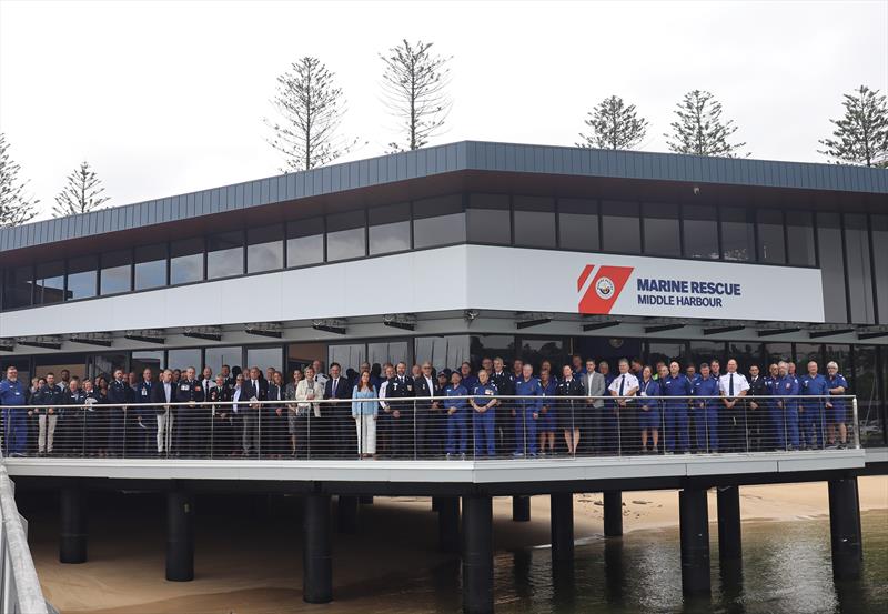 Marine Rescue Middle Harbour base opening photo copyright Marine Rescue NSW taken at 