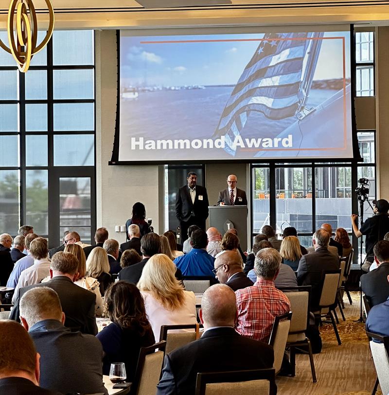 NMMA Foundation awards Captain Fred Gamboa of Point Pleasant, NJ with the 2024 Hammond Marine Industry Leadership Award photo copyright National Marine Manufacturers Association taken at 