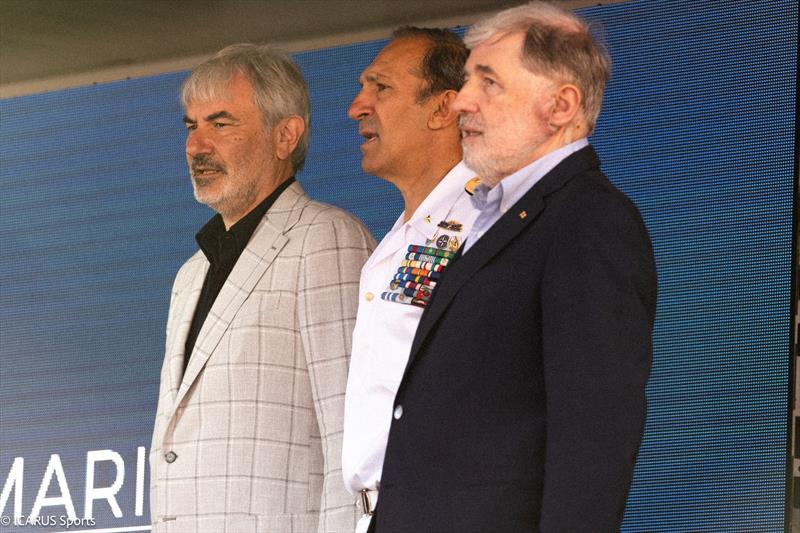Marina Militare Nastro Rosa Tour 2024 opening ceremony - photo © Marina Militare Nastro Rosa Tour