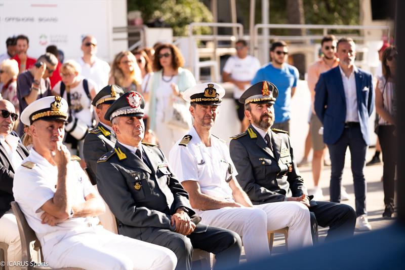 Marina Militare Nastro Rosa Tour 2024 opening ceremony - photo © Marina Militare Nastro Rosa Tour