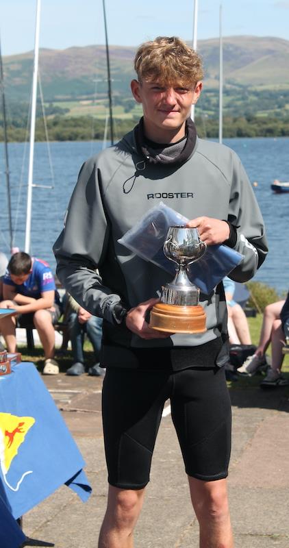 Craftinsure Bass Week 2024 - Hijinx Trophy – Best U18 – Matthew Somerville photo copyright William Carruthers taken at Bassenthwaite Sailing Club