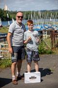 Pursuit 1st boy and Scatter Race 1st boy during the Chipstead SC Juniors Mid-summer Regatta 2025