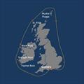 2026 Round Britain and Ireland Race map &copy; Royal Ocean Racing Club