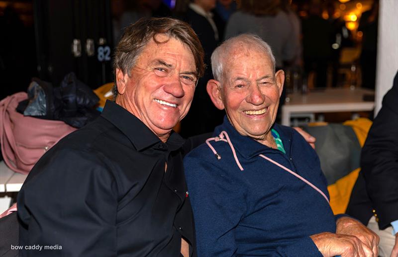 Sean Langman with 'Coach' Mike Fletcher - photo © Bow Caddy Media