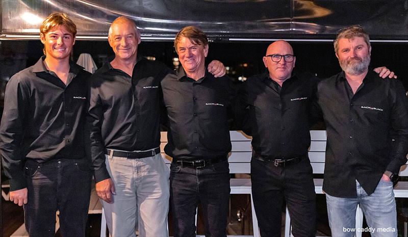 Some of the Black to Black crew at the CYCA farewell - photo © Bow Caddy Media