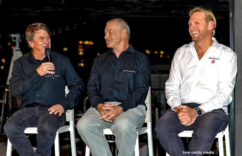 (L to R) Sean Langman, Gordon Maguire and Shane Guanaria - photo © Bow Caddy Media