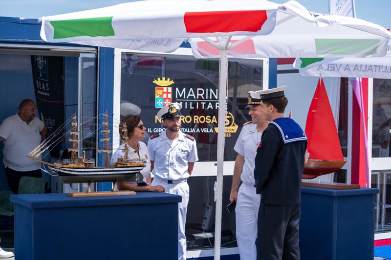 Marina Militare Nastro Rosa Tour 2025 Cattolica - Day 1 - photo © Icarus Sports