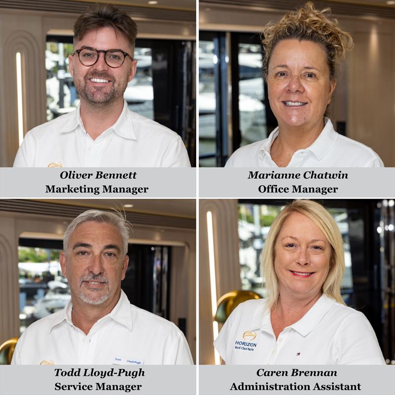 Horizon Yacht Australia strengthens team with key appointments to support continued growth across Australia and New Zealand photo copyright Horizon Yachts taken at 