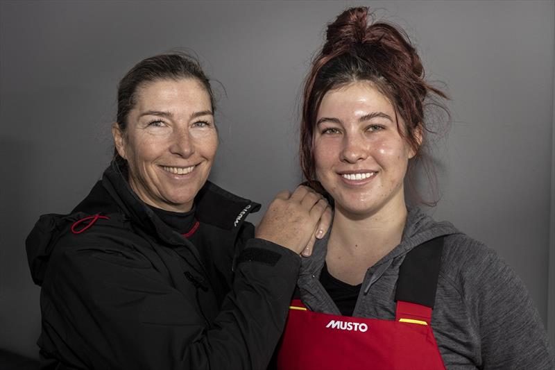 Mother and daughter Belinda and Taylor Parkes - Australian Women's Keelboat Regatta day 2 - photo © Andrea Francolini / AWKR