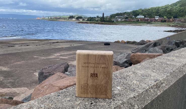 Matthew Toynbee Youth Impact Award - photo © RYA Scotland