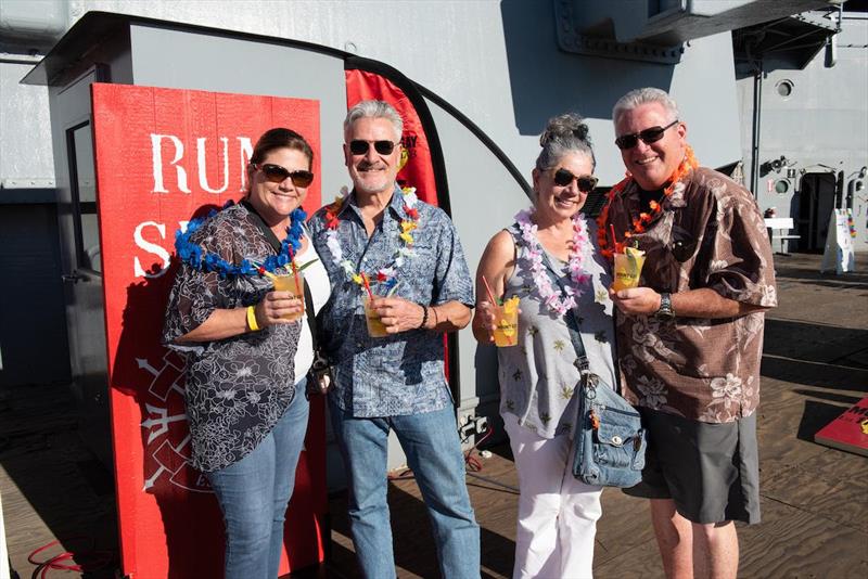 Transpac 2025 send off party on USS Iowa - photo © Doug Gifford