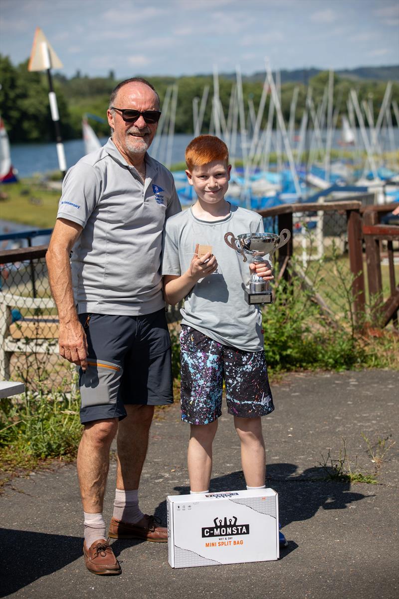 Pursuit 1st boy and Scatter Race 1st boy during the Chipstead SC Juniors Mid-summer Regatta 2025 photo copyright Chipmates parents taken at Chipstead Sailing Club