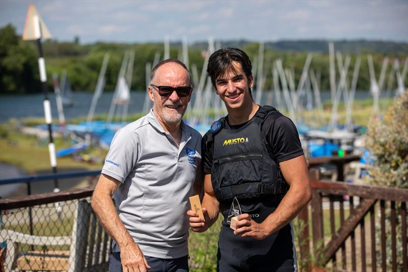 Pursuit 2nd Boy during the Chipstead SC Juniors Mid-summer Regatta 2025 photo copyright Chipmates parents taken at Chipstead Sailing Club